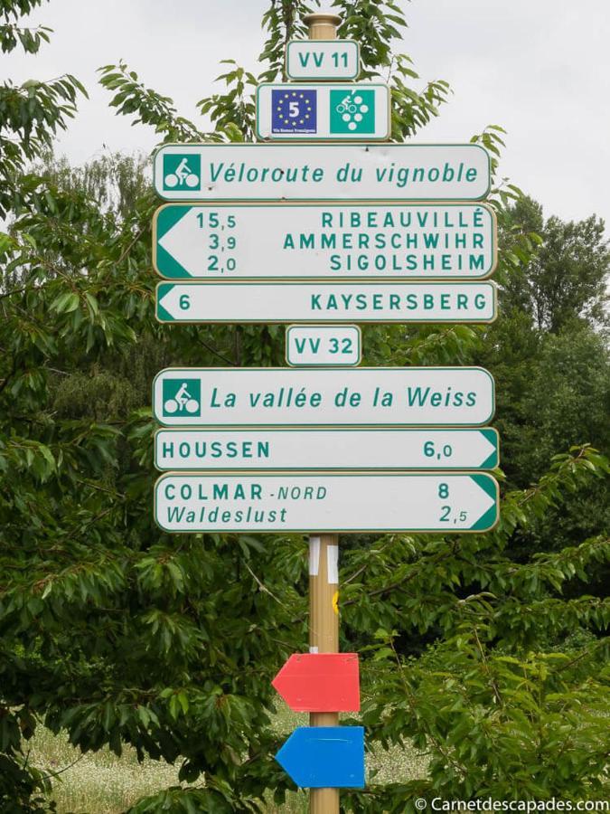 万泽内姆Coeur D'Alsace Colmar Vignobles Ouest Avec Terrasses别墅 外观 照片