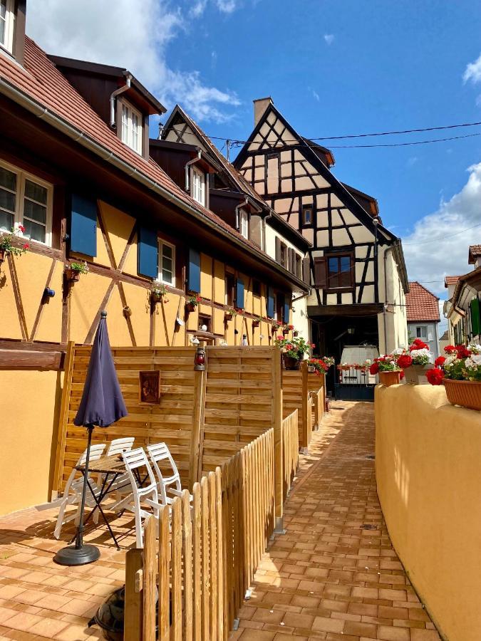 万泽内姆Coeur D'Alsace Colmar Vignobles Ouest Avec Terrasses别墅 外观 照片